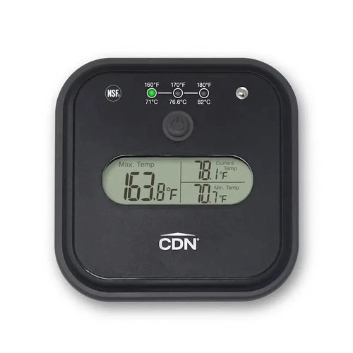 CDN DW2 Digital Waterproof Commercial Dishwasher Thermometer