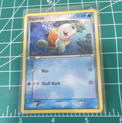 The Pokémon Company Squirtle 63/100 Crystal Guardians Common Regular ENG 50 HP