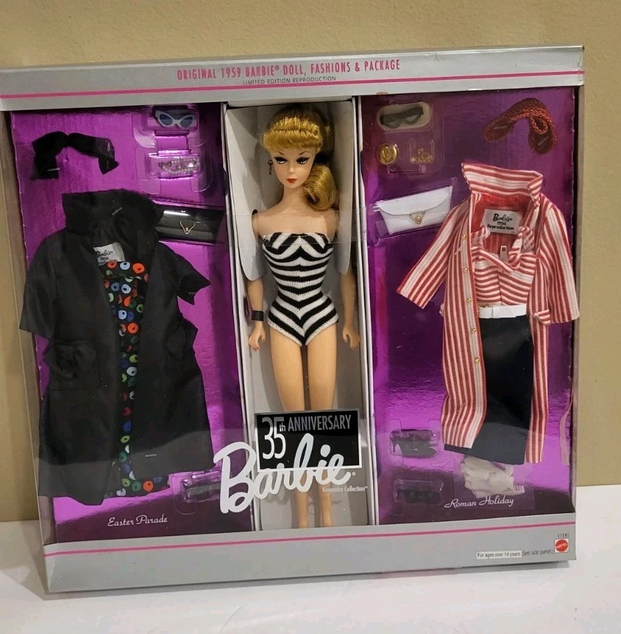 Anniversary Dolls 1993 Year Manufactured Barbie Dolls & Doll