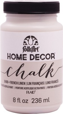 FolkArt Home Decor Chalk Paint 8oz French Linen