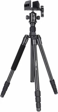 Fooletu Aluminum Shooting Tripod Rifle Rest with Saddle Clamp Head, 360 Rotate