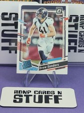 2023 Panini Donruss Optic - Rated Rookie Drew Sanders #230 (RC)