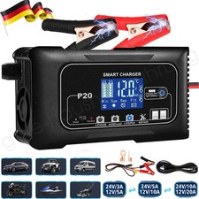 12V 20A Intelligentes Lithium Batteire Schnellladung LiFePO4 Batterieladegerät~