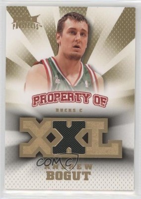 2008-09 Fleer Hot Prospects Property Of Materials /199 Andrew Bogut #PO-AB 0q0