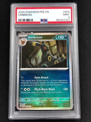 Umbreon graded PSA 9 for sale on eBay