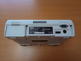 Sega Saturn console with game software and memory card: Christmas Nights