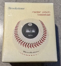 Radar Pitch Baseball Brookstone Clock You Speed New In Box
