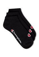 Sneaker Socken 3Er-Pack Schwarz 43-46 Eu Unisex Champion Baumwolle