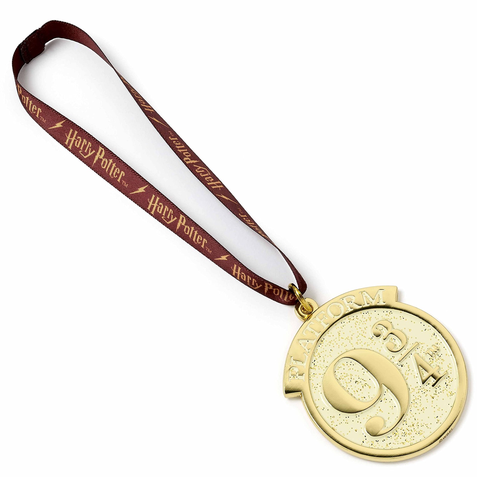 HARRY POTTER Official Platform 9 3/4 Pendant Christmas Decoration One Size Gold