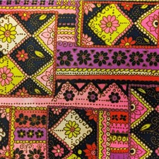 Vintage 1970s ~1.75 Yds HAWAIIAN TEXTILES FAB...