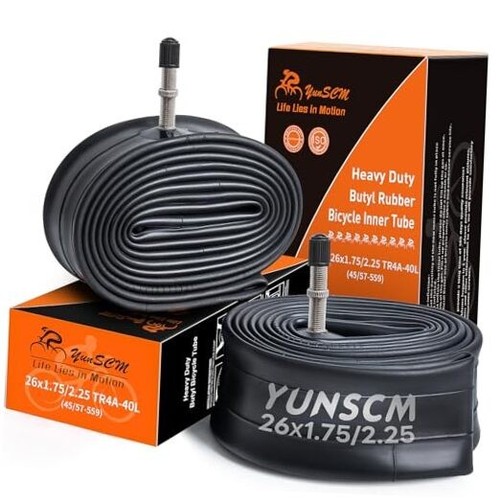 X AUTOHAUX 26 Pouce Vélo Tube 26x1.95-2.125 US Valve X AUTOHAUX 26 Pouce Vélo Tube 26x1.95-2.125 US Valve