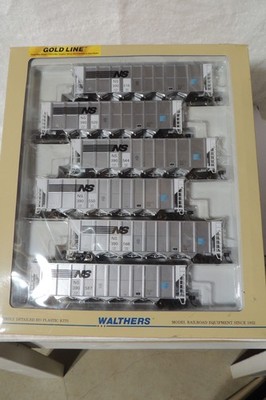 Ns Rd4 Walthers HO Scale ~ 6-pack ~ NS ~ RD4 coal hoppers ~ 932-7833 | eBay