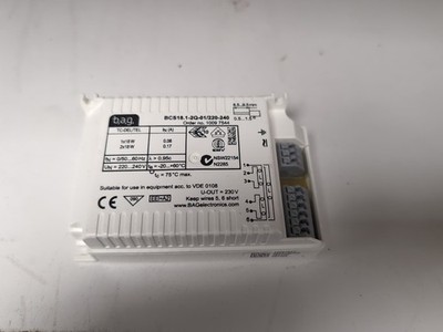 BAG BCS18.1-2Q-01 10097544 Treiber 220-240V 2 x 18W HF SPS (132)