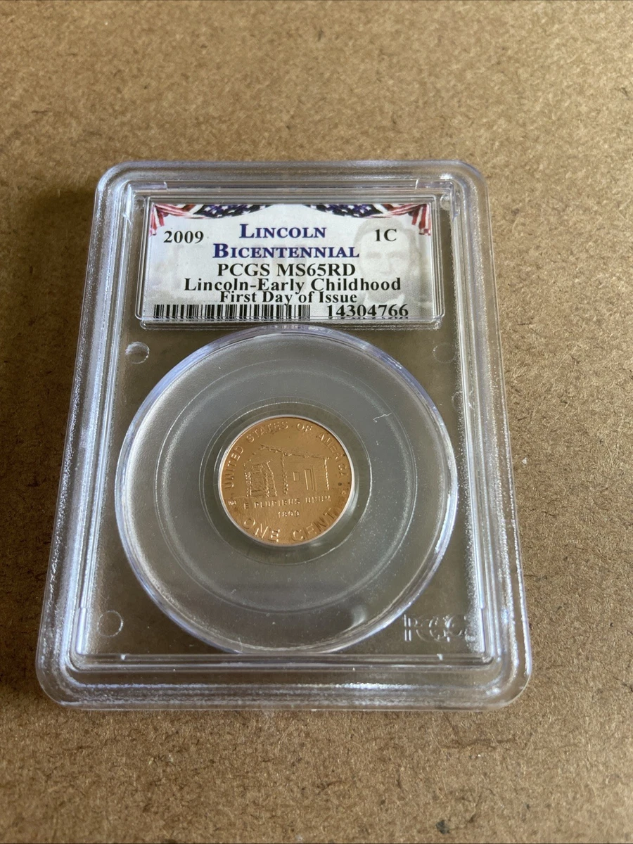Grade MS 65 Lincoln Bicentennial US Small Cents (2009) for sale | eBay