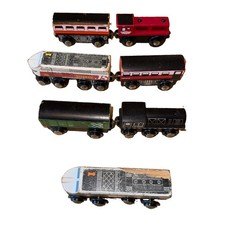 Imaginarium Toys R Us Wooden Train Lot 7 Magnetic Cars Thomas BRIO Compatible