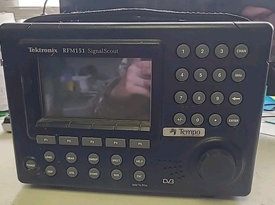 Tektronix RFM151 Signal Scout Spectrum Analyzer AS-IS Untested