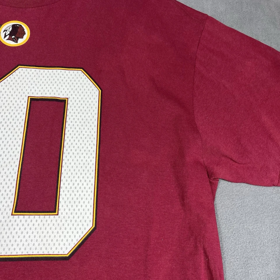 Washington Redskins NFL Shirt Adult 2XL Robert Griffin III RG3 #10 Majestic Mens - Image 4 of 4