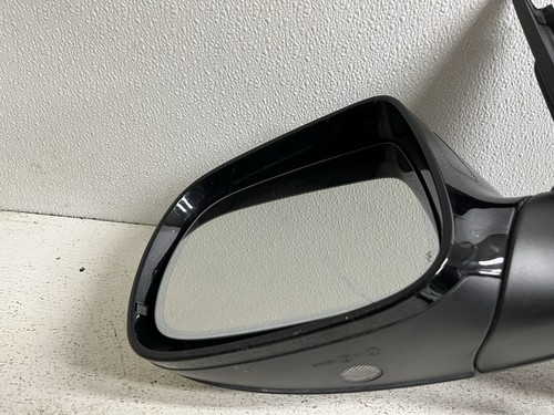 2009-2014 Audi Q5 Left Driver Side View Door Mirror 17 Wire Black Turn Signal - Picture 12 of 13