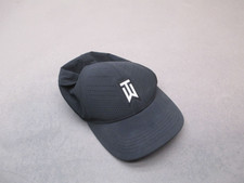 Nike One Size Mens Black Heritage Logo Activewear Baseball Hat 7C