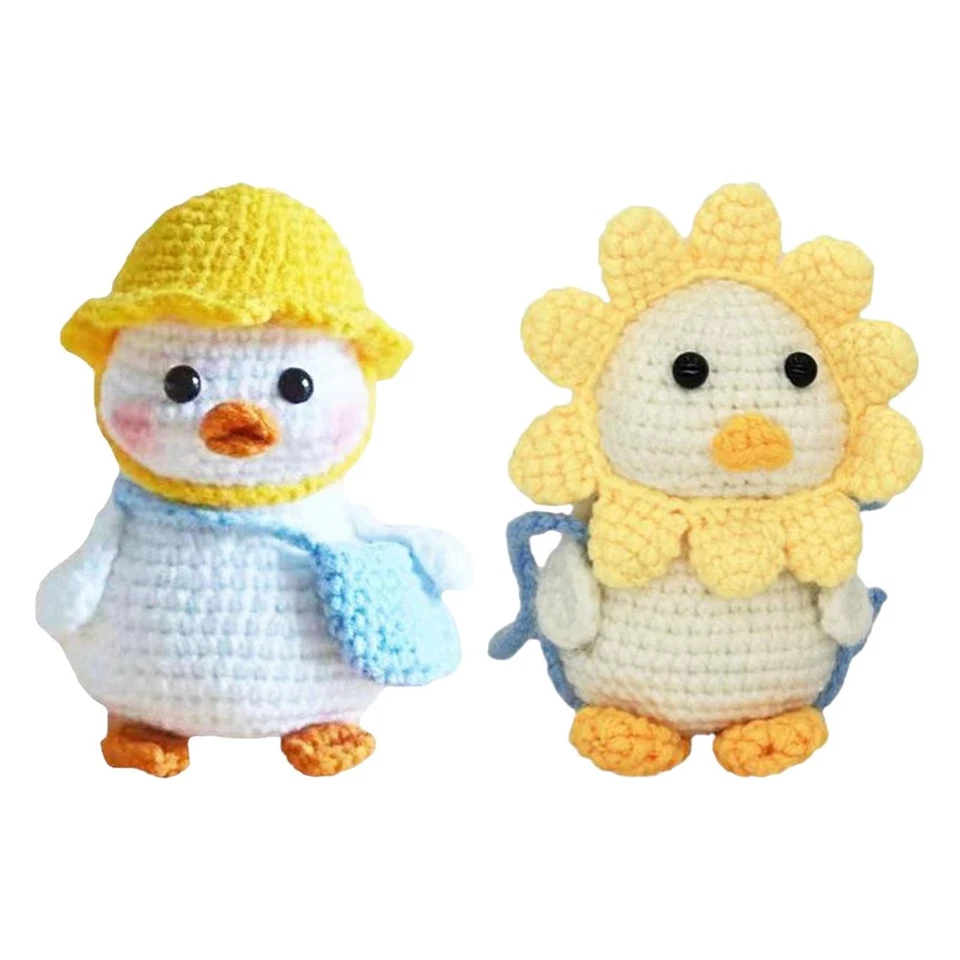 MARKENLOS DIY-Tiere-Häkelset, Handarbeits-Häkelpuppen-Set für Kinder, Teenager,