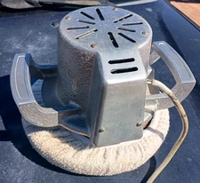 Vintage Super Heavy Duty 11" GEM Style Orbital Buffer Polisher Working 