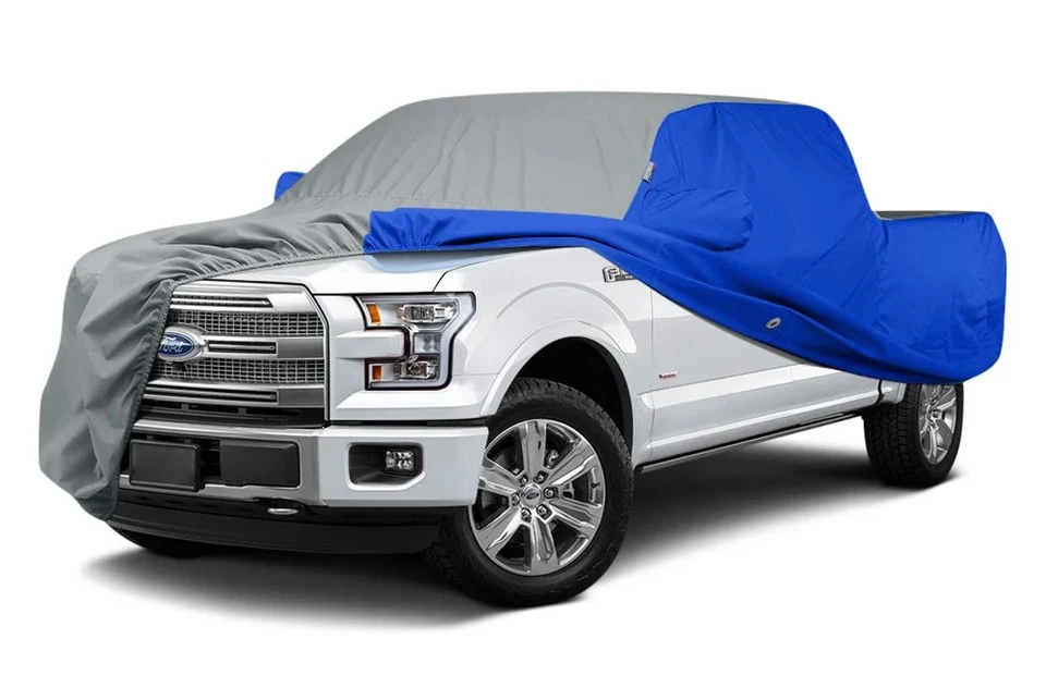 For Nissan 720 83-86 Car Cover WeatherShield HP Two-Tone Gray Custom Car Cover w Foto 2 de 4