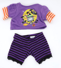 Build a Bear Purple Halloween Outfit