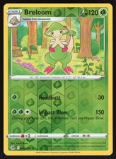 Breloom Reverse Holo 005/264 NM SWSH08: Fusion Strike Pokemon Card