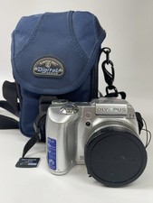 Olympus SP-510UZ 7.1MP Digital Camera Tested  Working - w/ Case  OEM 1GB Card