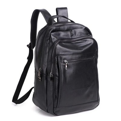 Herren Echt Leder Rucksack Reisetasche für Laptop...