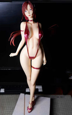 Evangelion Anime Badeanzug Mari Makinami Illustrious stehende Haltung, OVP