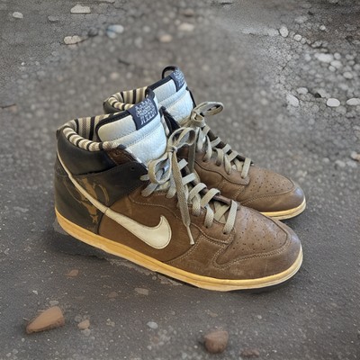 7136) Nike Dunk High Black Fives Bfives Philadelphia Panthers 314877-211 Size 12 | eBay