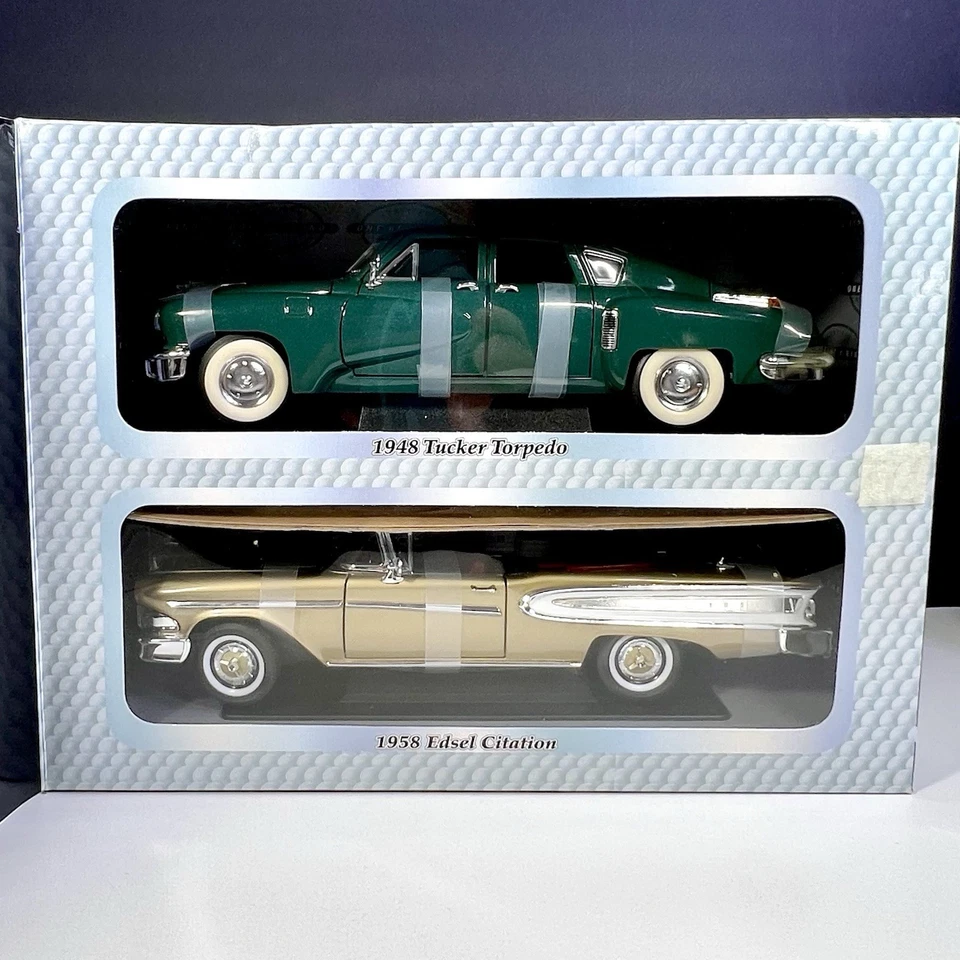 Vintage Road Signature Coleção Clássica Carros 1:18 Toys R Us 1948 Tucker 1958 Edsel - Imagem 3 de 4