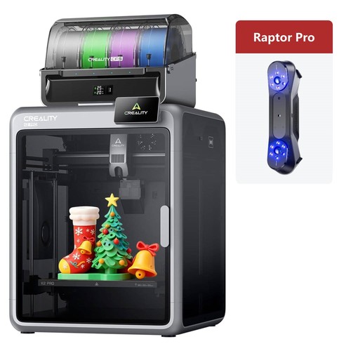 Creality K2 Pro Combo 3D Printer Multi-Color Printing & Raptor Pro 3D Scanner