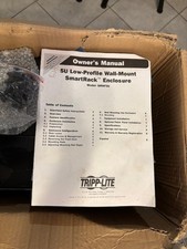 Tripp Lite SmartRack Wall Mount Server Rack 5U SRWF5U36. Open Box.