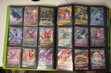 Pokemon Mixed Lot in Green VaultX Binder - 360 cards