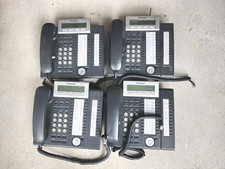 LOT OF 4 Panasonic KX-DT343-B Digital   Phone PBX  WITH 4  Module KX-NT303-B