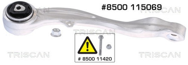 Querlenker Dreieckslenker Triscan 8500 115069 FüR BMW Aluminium 5Er E60 Touring-image