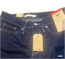 Levi's 311 Women's Dark Blue Shaping Skinny Jeans, Size 28x30, Stretch NWT