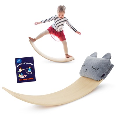 Battat Education   Kids Balance Board Wooden   Wood Balance Board Kids   Mont...