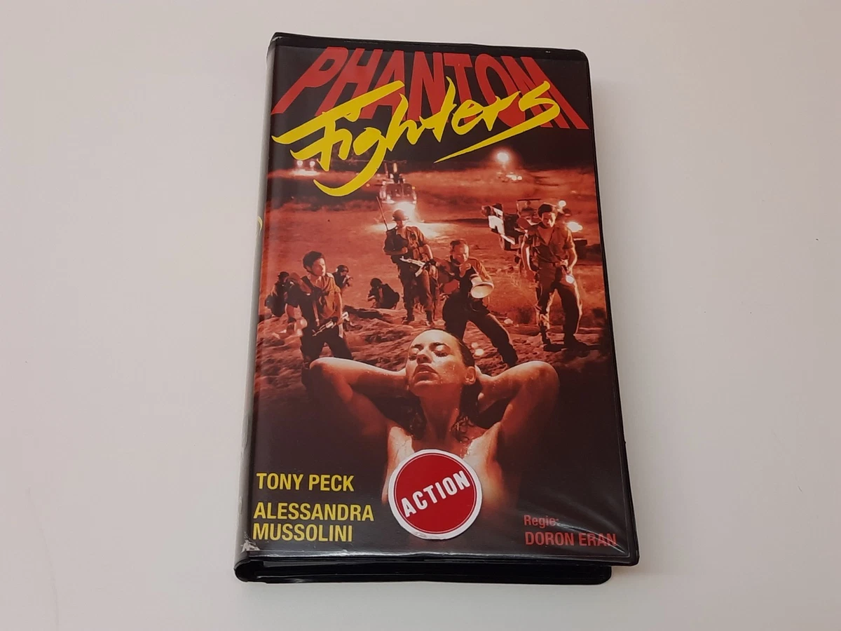 Phantom Fighters 1990 Uncut VHS German PAL Focus Video Großbox Tony Peck