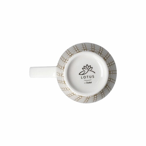 Goebel Tea Cup with Lid and Strainer Flower of Life White, Fine Bone China 450ml - Picture 6 of 6