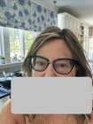 DITA Glasses Frame Rebella DRX-3031 Black/Navy?  Gold Cat Eye READ! — photo 10