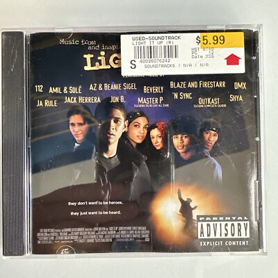 洋楽 original motion picture soundtrack CD Light It Up Soundtrack CD | eBay