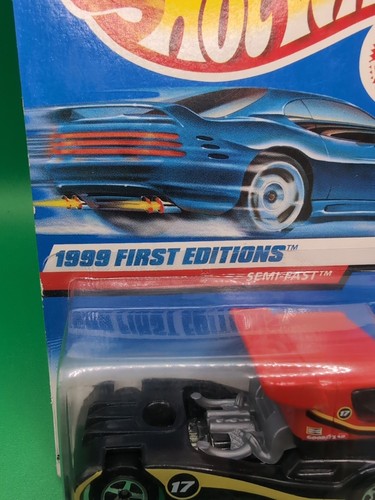 Hot Wheels 1999 primera edición semi-rápido #8/26 - Imagen 2 de 7