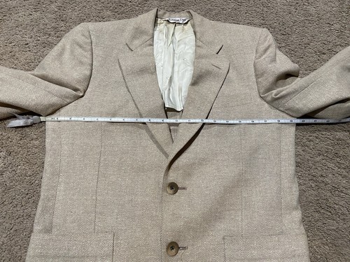Giacca blazer cappotto sportivo lana spina di pesce vintage CHRISTIAN DIOR sportivo misurato - Foto 10 di 15