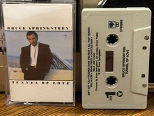 BRUCE SPRINGSTEEN Tunnel Of Love Cassette Tape 1987 TESTED