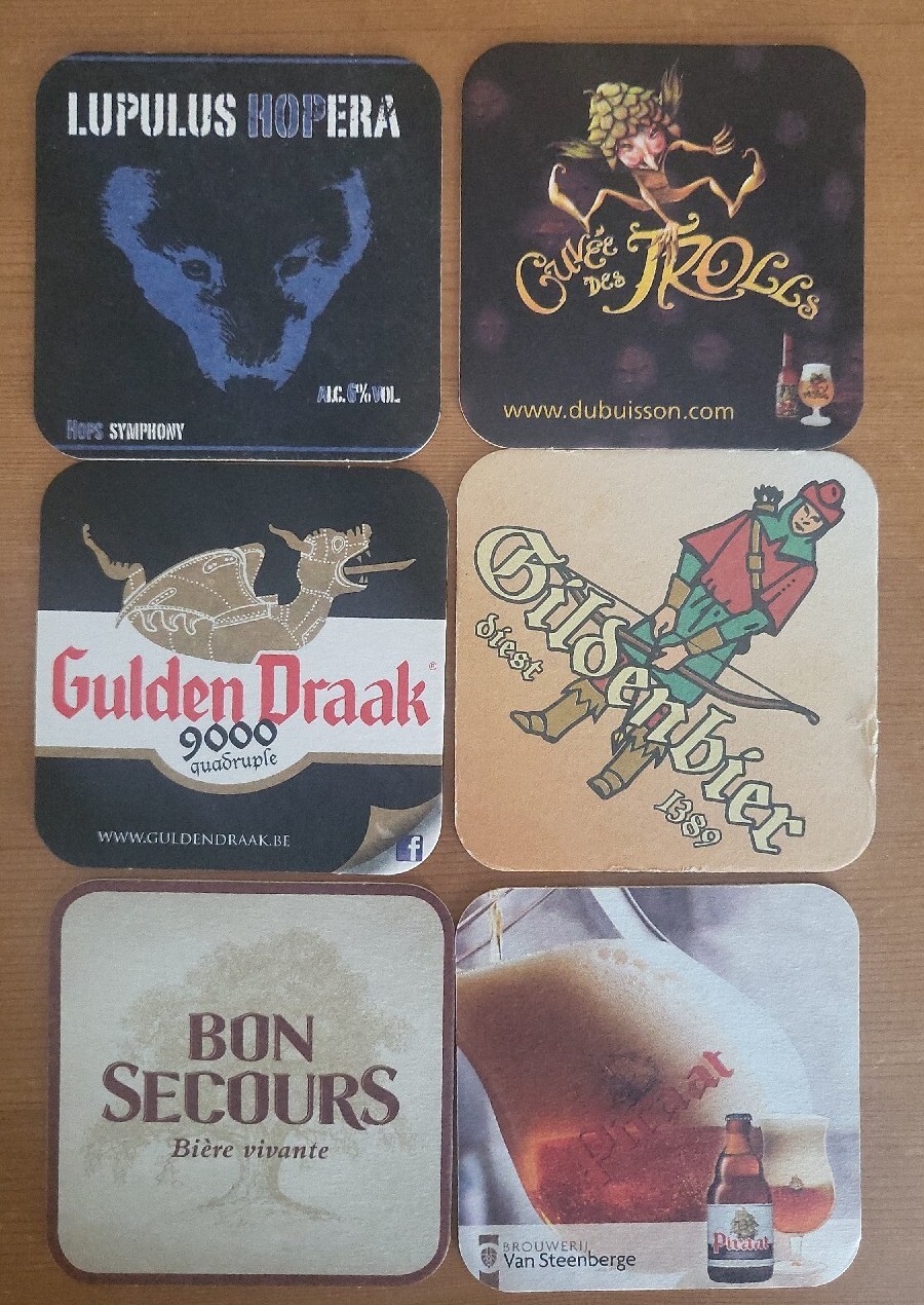 Lot De Plus De 10 Sous-bocks Publicitaires Coca-Cola – Occasion – Collection