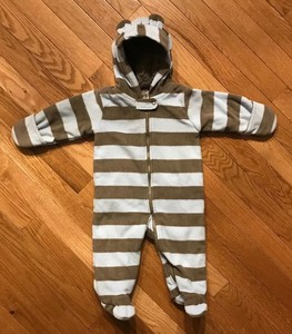 carters fleece snowsuit