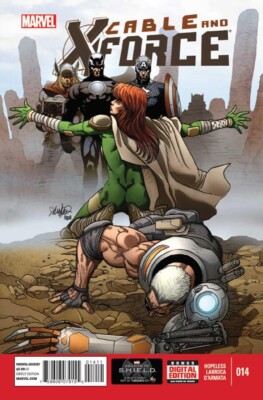 Cable and X-Force (2013) #  14 (8.0-VF) X-Force vs. Uncanny Avengers 2013